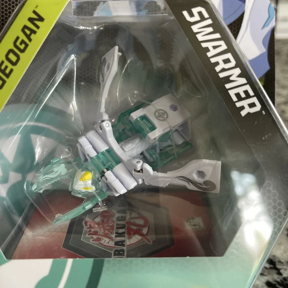 Bakugan Evolutions Geogan Swarmer White Green New #011‎